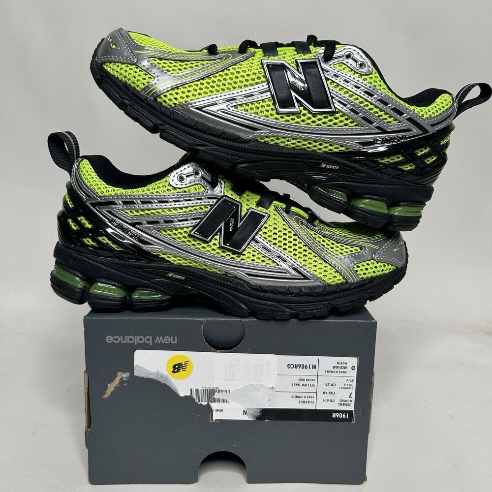 New Balance Shoes 1906R “Volt Black/Neon Green” 2024